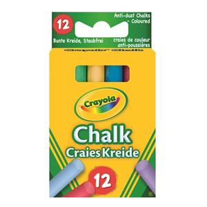 Crayola 12 Anti Dust Chalk